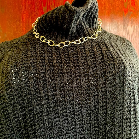 Circle Chain Link Necklace - Picture 1 of 4